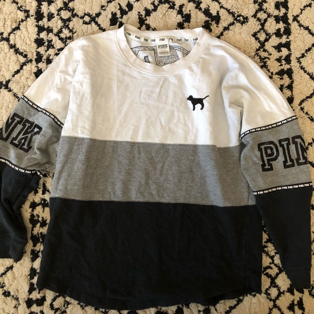 PINK pullover sweatshirt